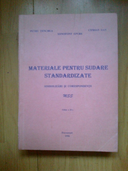 k1 Materiale pentru sudare standardizate - Petru Tenchea