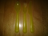 Set Tacamuri Copii IKEA KALAS Galben, Plastic Rezistent, Reutilizabile, Masina Spalat Vase, +3 Ani