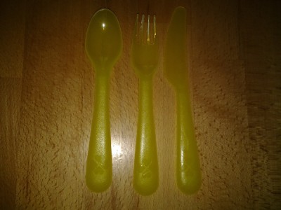 **IKEA KALAS set tac&amp;acirc;muri copii | galben foto