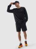 Șort de trening pentru bărbați - negru, 4F Sportswear