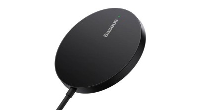 &amp;Icirc;ncărcător wireless magnetic Baseus Simple Mini3 15W (negru) foto