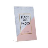 Rama foto 10x15.2 cm, Transparent, Plastic, ATU-087717, Oem
