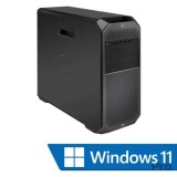 Workstation Refurbished HP Z4 G4, Intel Xeon Quad Core W2223 3.60 - 3.90GHz, 64GB DDR4 ECC, 512GB SSD NVME + 2TB HDD SATA, DVD-RW, Nvidia Quadro RTX50