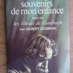 Albert Schweitzer - Souvenirs de mon enfance