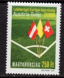 UNGARIA 2008, Sport, Fotbal, serie neuzata, MNH