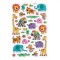 Autocolante Pop-Up Animale, Multicolor, Set 32 Bucăți, Detalii cu Glitter