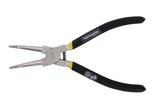 Cleste pentru sigurante intern curbat 175 mm Topmaster Profesional foto