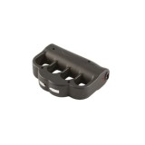 Pumnal cu electrosoc si lanterna, cu acumulator, tensiune descarcare 950KV, negru