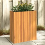 Cumpara ieftin Jardinieră de grădină, 59x27,5x70 cm, lemn masiv de acacia