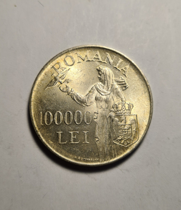 100000 lei 1946 UNC