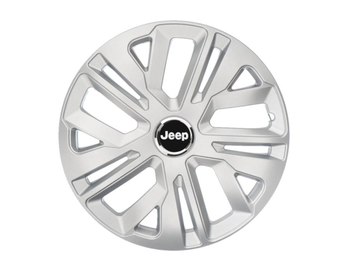 Set 4 capace roti 14``Raven Gri, Compatibile cu Jeep