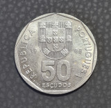 Portugalia 50 escudos 1988
