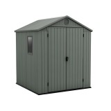 Cumpara ieftin Căsuță de grădină din plastic Darwin 6x6, verde
