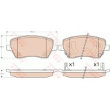 Placute frana TRW GDB3546, Fata