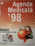 Agenda Medicala &#039;98, Editura Medicala, 1282 Pagini, Hardcover - Carte Medicina Interna