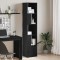 vidaXL Bibliotecă, negru, 40x36x189 cm, lemn prelucrat 848242