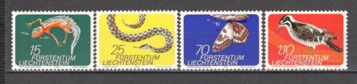 Liechtenstein.1974 Fauna mica-Biotop alpin SL.81