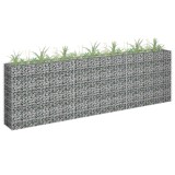 Strat &icirc;nălțat gabion, 270 x 30 x 90 cm, oțel galvanizat