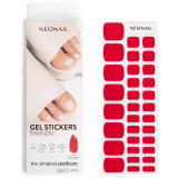 NEONAIL Easy On Gel Stickers folii autocolante pentru unghii pentru picioare culoare P03 32 buc