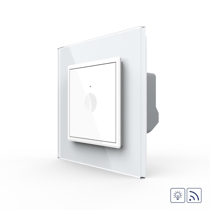 Intrerupator Simplu cu Dimmer, Wireless si Touch LIVOLO - Serie Noua SmartElectro IntelligentHouse