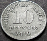 Cumpara ieftin Moneda istorica 10 PFENNIG - GERMANIA, anul 1919 * cod 3730 = excelenta, Europa