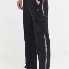 HUGO pantaloni de trening culoarea negru, uni 50510121