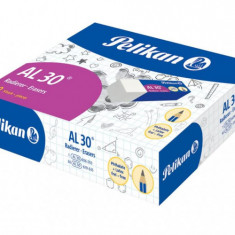 Guma de sters Pelikan AL 30, radiera alba, pentru creioane din grafit, design tehnic si artistic, pachet de 30 - RESIGILAT