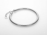 Cumpara ieftin Bratara din Argint 925 Tip sarpe (Snake Chain) pentru Talismane, 19+3 cm, 15.20g