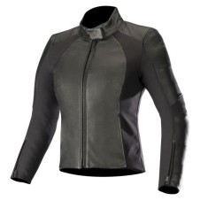 Geaca piele moto dame Alpinestars Vika V2, negru, marime 38