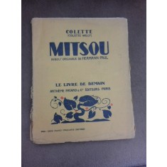 Mitsou, 16 bois originaux de Hermann Paul - Colette Willy (carte in limba francza)