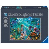 Cumpara ieftin Ravensburger - Puzzle sirene si animale 9000 piese