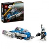 LEGO Star Wars Micronava Y-Wing a Capitanului Rex (75391), Minifigurina, Lansatoare Piroane, Vehicul Construibil, 6+ ani