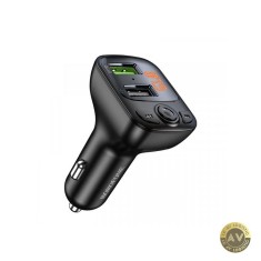 Modulator FM Bluetooth Borofone BC41 Eminency 2 x USB-A - 1 x microSD