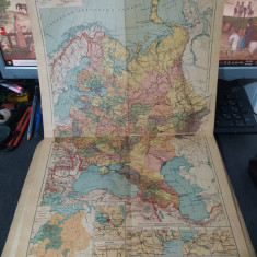 Ucebnii Geograficeskii Atlas, Atlas geografic, E. Iu. Petri, Petrograd 1917, 047