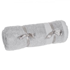 Prosop Baie, Bumbac, Culoare Gri, Dimensiuni 140x70cm, Absorbant