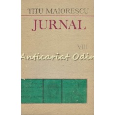 Jurnal VIII - Titu Maiorescu