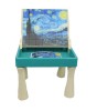 Masuta Joaca Multifunctionala 2in1 cu Puzzle 42 Piese, Suport, Marker, ABS, 20x27x40cm, +3 Ani, Baieti/Fete