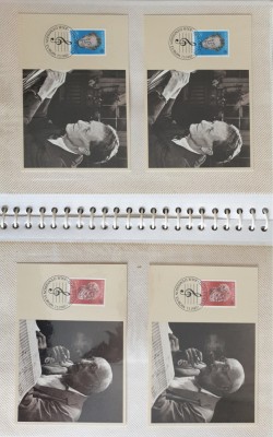 Album de colecție filatelică &amp;ndash; Ilustrate Prima Zi Elveția (aprox. 1979&amp;ndash;1986) &amp;ndash; Tematică diversă foto