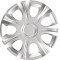 Capace roti auto Impulse 4buc - Argintiu - 15&#039;&#039; Garage AutoRide