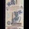 ✅RO 2008 LP 1798 d&quot;Summitul NATO Buc. &quot;,straif de 3 ambele tipuri tete-beche,MNH