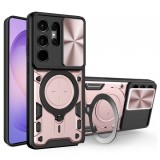 Husa pentru Samsung Galaxy S26 Ultra S948, Techsuit, CamGuard Pro, Roz Aurie