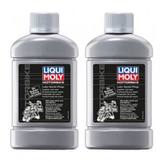 Pachet 2 x Emulsie tratament Liqui Moly pentru intretiere tapiterie piele Motorbike 250 ml