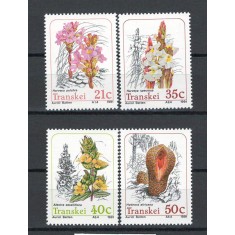 Transkei 1991 Mi 263/66 MNH, nestampilat - Flori
