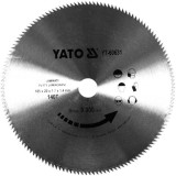 Yato YT-60631 - Panza fierastrau circular lemn 185x20x1.7 mm 140 dinti