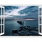 Autocolant decorativ, Fereastra, Multicolor, 83 cm, 556STC