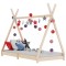 vidaXL Cadru de pat de copii, 70 x 140 cm, lemn masiv de pin 283355