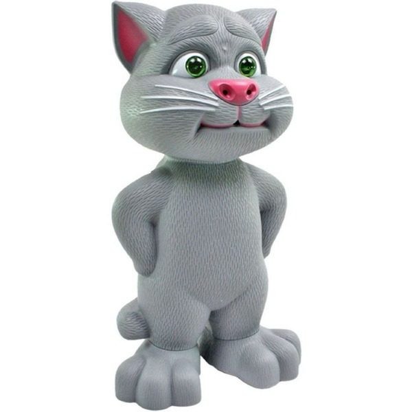 Jucarie interactiva Talking Tom motanul inteligent vorbitor,30 cm