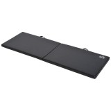 HOMCOM Tapet de Gimnastică Pliabil, Tapet Fitness Gros de 5 cm și Antialunecare, 180x60x5 cm, Negru | Aosom Romania