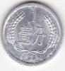 Moneda China 1 Fen 1975, Numismatica