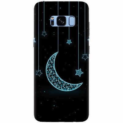 Husa silicon pentru Samsung S8, Moon foto